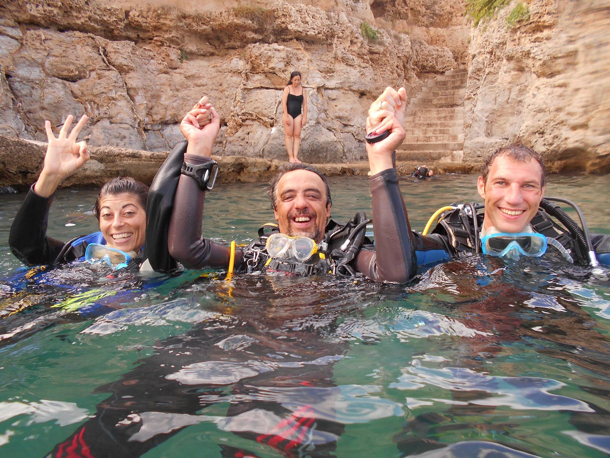 Francesco Cordone PADI course lesson