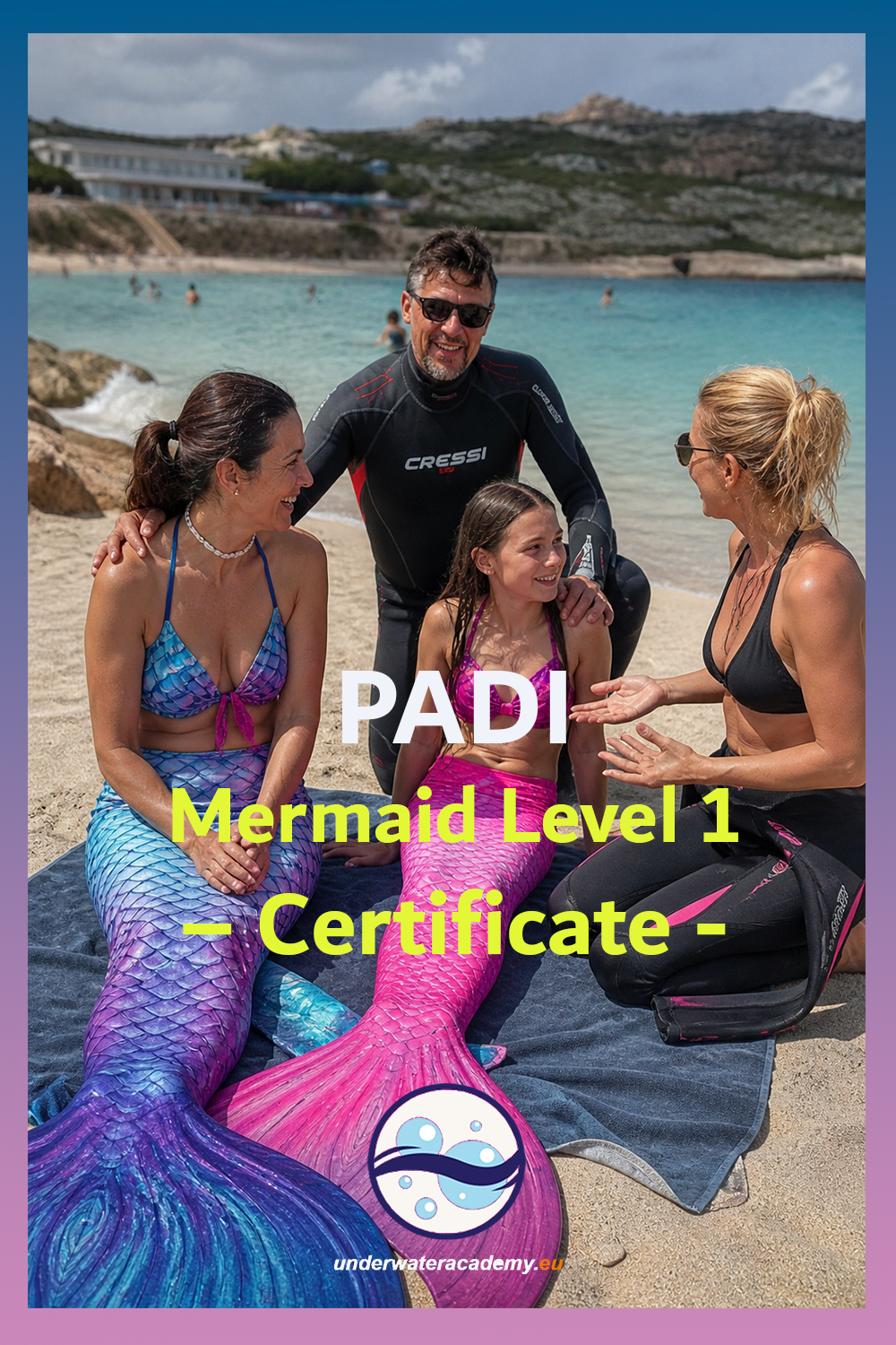 PADI Mermaid Level 1 Certificate