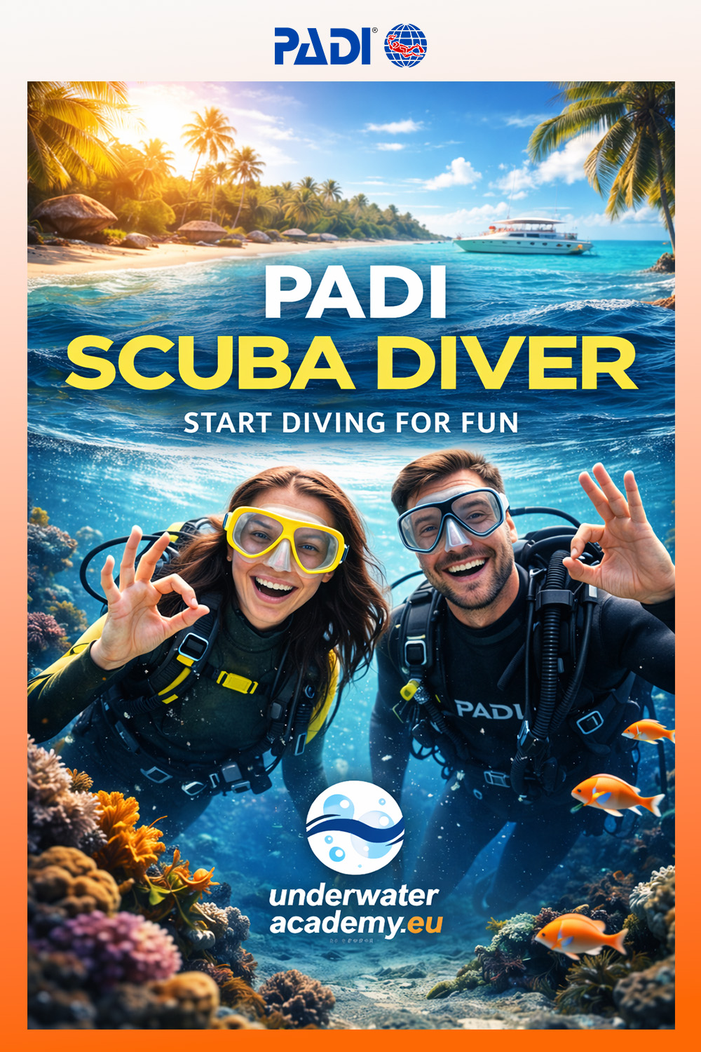 PADI Scuba Diver Course Cover