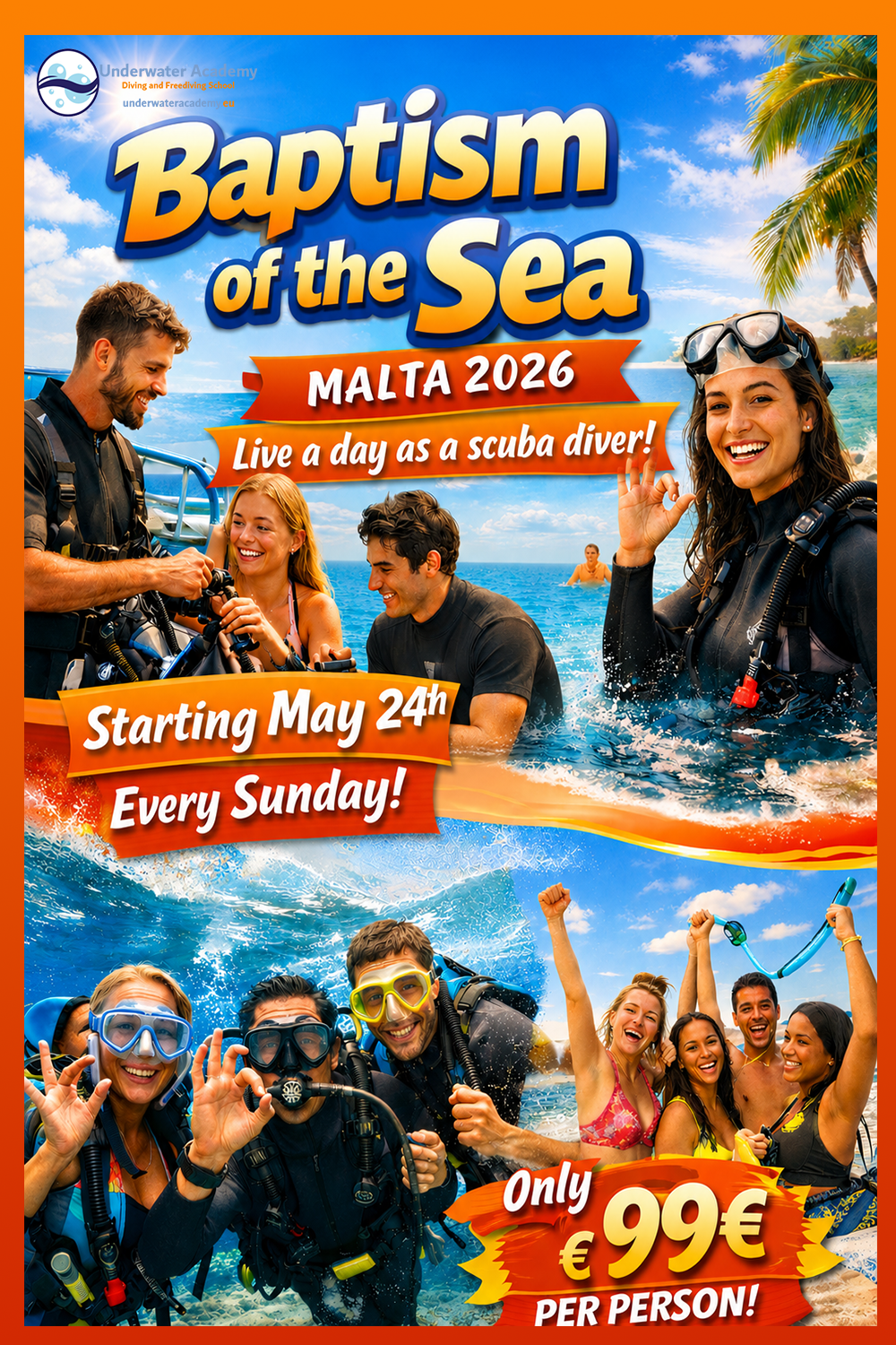 Baptism of the Sea Malta 2026