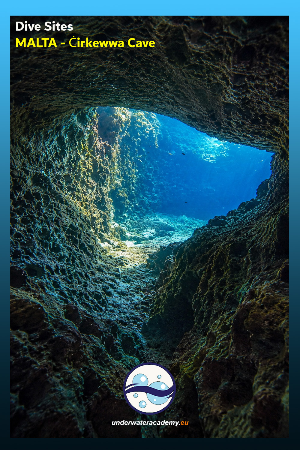 MALTA - Ċirkewwa Shallow - Cave
