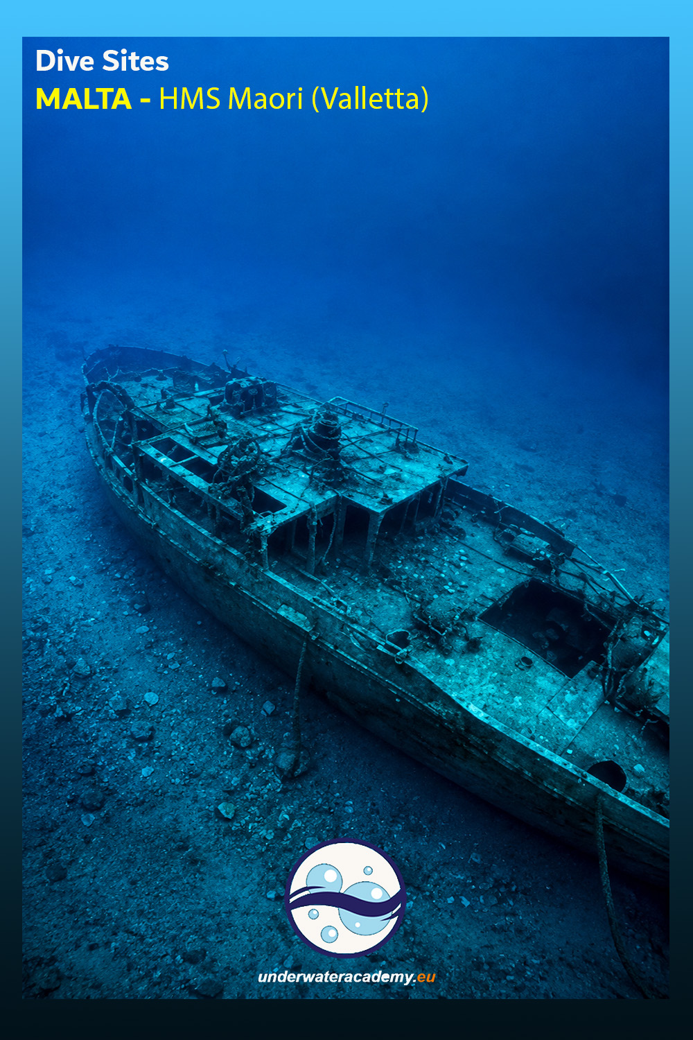 HMS Maori Wreck Valletta Malta