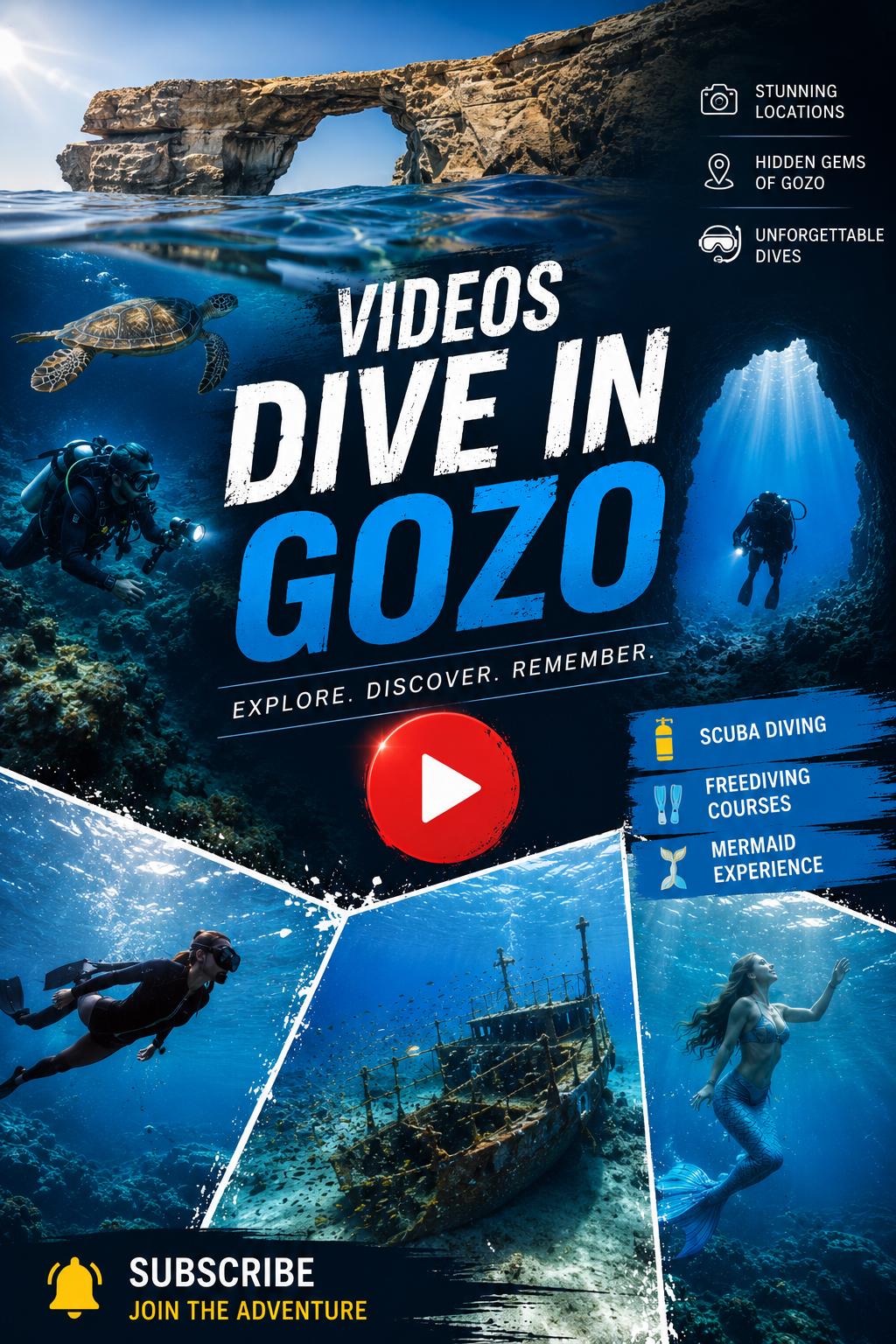 Videos Dive in Gozo