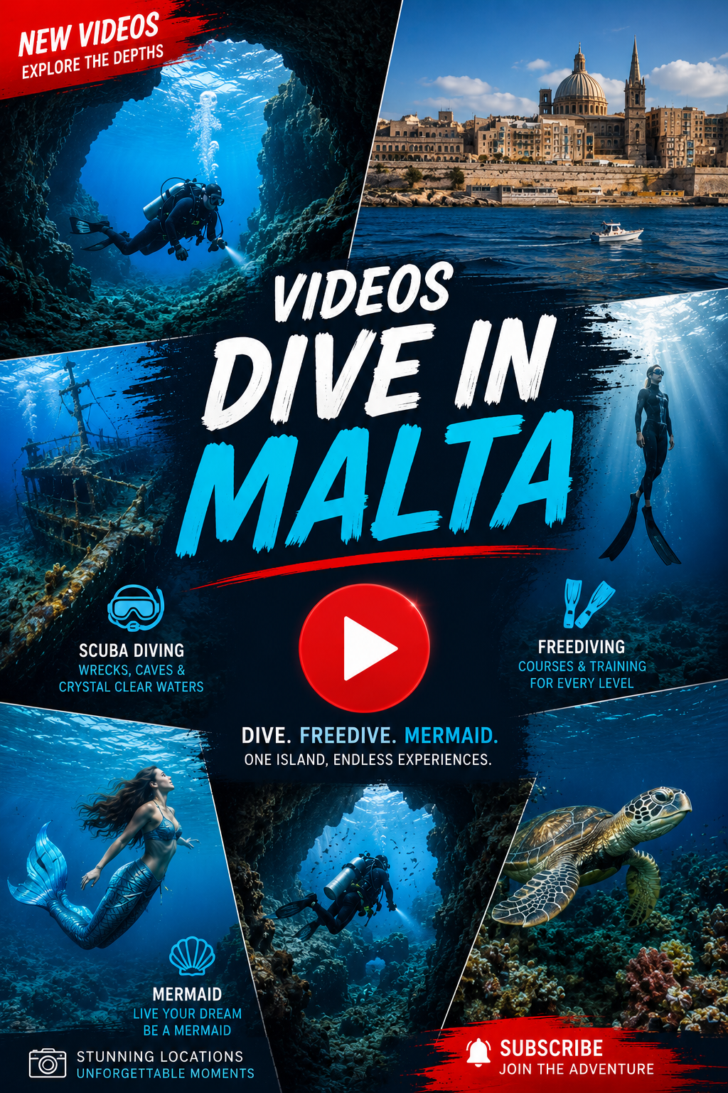 Videos Dive in Malta