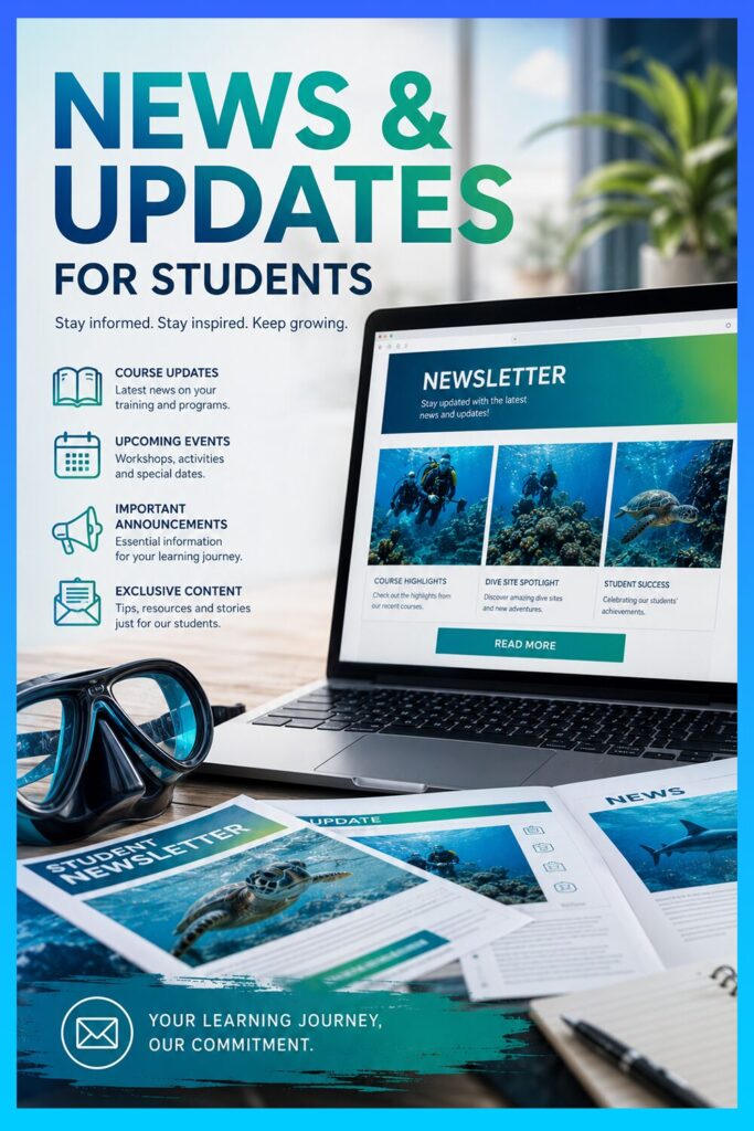 News and Updates for Students | Underwater Academy